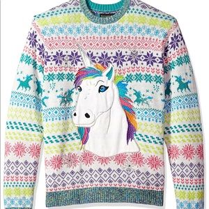 Blizzard Day men’s ugly Christmas sweater